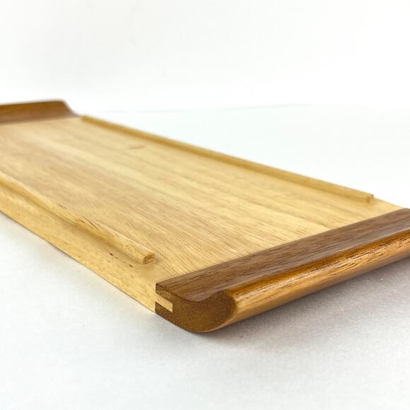 Dansk Studio Levien Rectangular Charcuterie Tray Cheese Board 16 x 6 - Picture 4 of 6